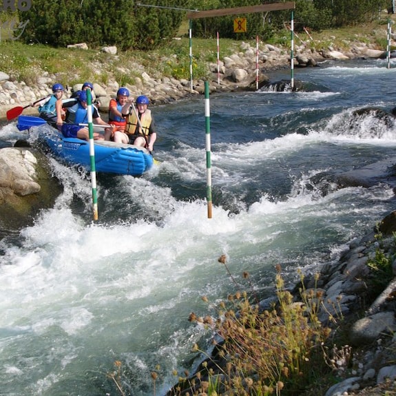 Rafting - Wasserslalom-Bereich