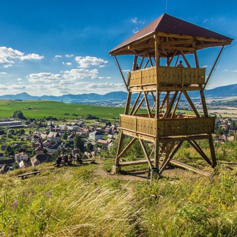 Svätojánska Aussicht, Thermalsee